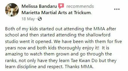 Trickum Kids Martial Arts Classes | Marietta Martial Arts